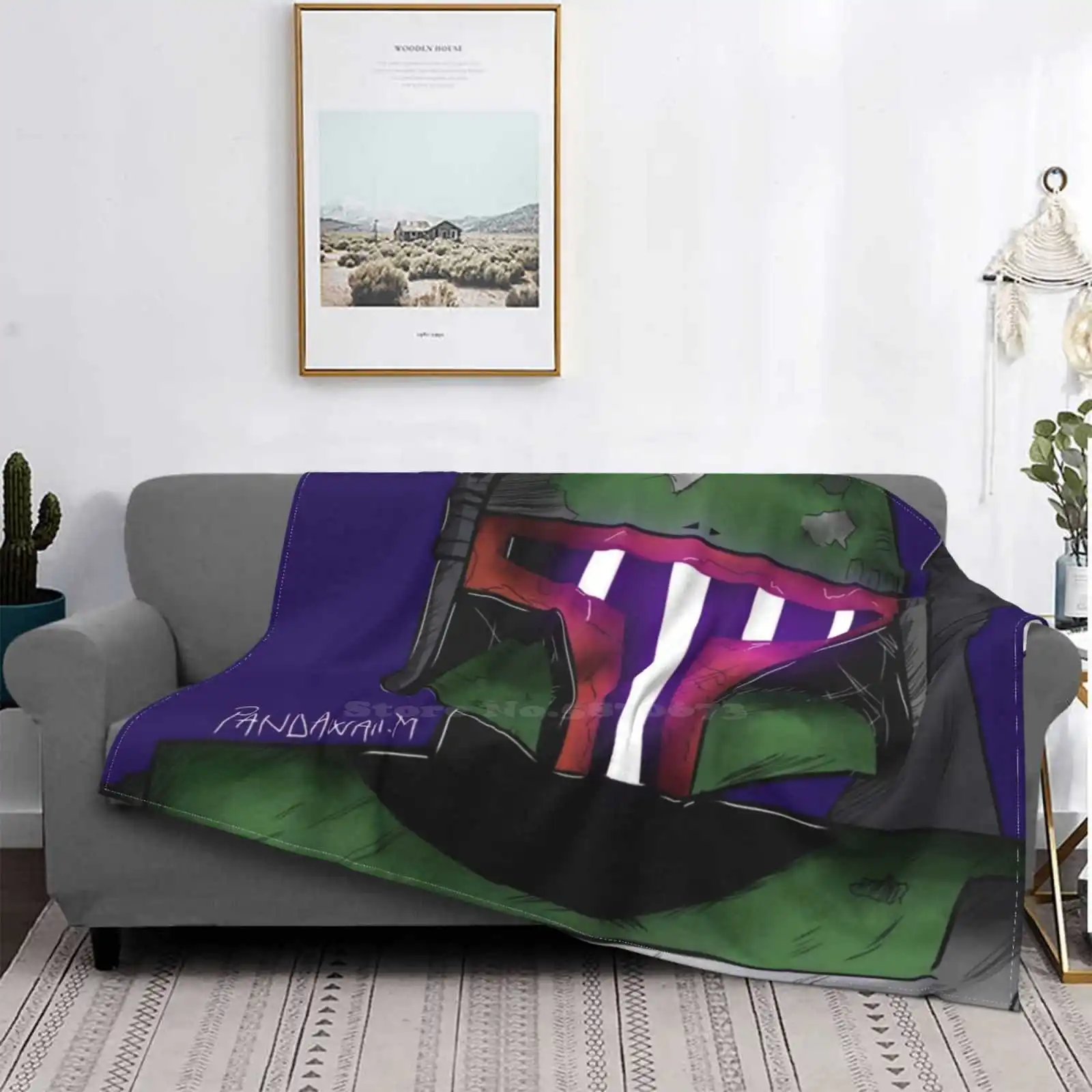 Boba Fett Coperta Morbida E Calda