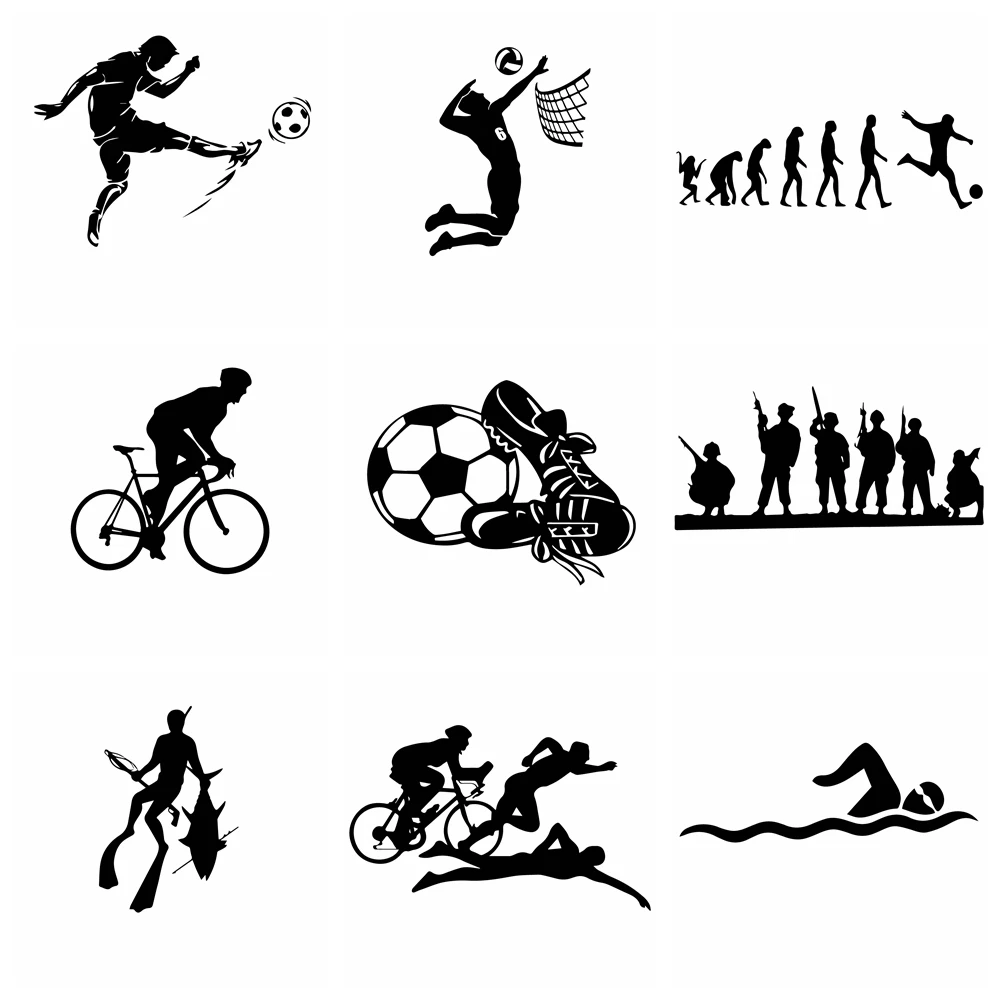 

Funny Sports Car Stickers And Decals Waterproof Self-Adhesive Removable To Scratch Cover Decal Auto Decoration Accessories