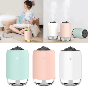 

260ml Air Humidifier Car Humidifier Small USB Diffuser Cool Mist Vaporizer for Home Office Gifts for Friends Family