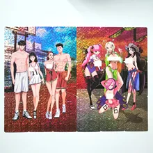 20 шт./компл. DUNK цельный сексуальный 9 в 1 Игрушки Хобби хобби Коллекционные вещи игра Коллекция аниме-открытки