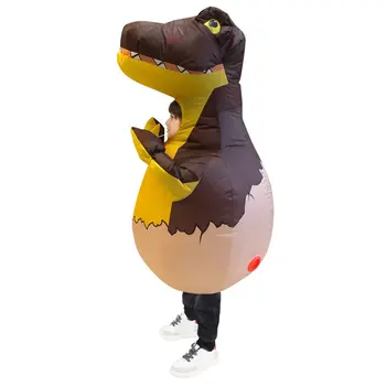 

Halloween Products Funny Tyrannosaurus Inflatable Suit Alien Performance Costume Dinosaur Inflatable Suit