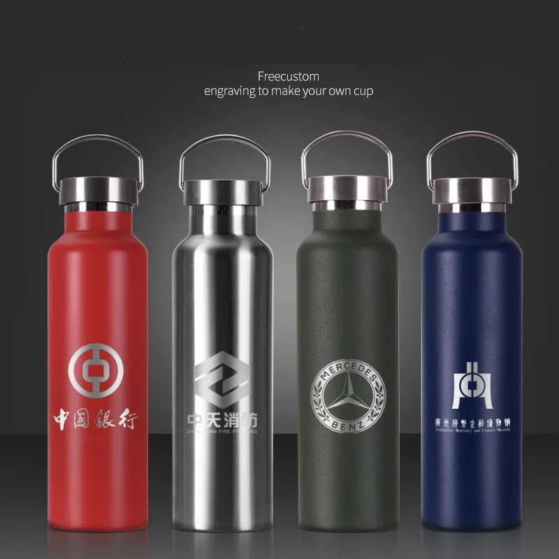 

Hot Sales All-Steel Stainless Steel Vacuum Flask Portable Hand Large Capacity Outdoor Mountain Climbing Sports Bottle