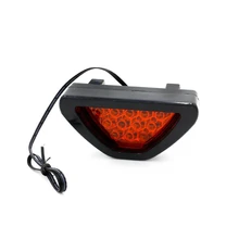 

Car Tail Brake Light 12V F1 Type Car Tail Brake Light Triangle 12 Integrated Red LED Flashlight Truck Racing Modification Parts