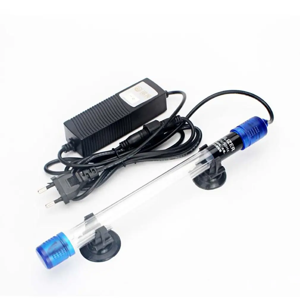 Aquarium Fish Tank Bactericidal Lamp Ultraviolet Sterilizer Light Submersible Diving Radiation-resistant Reef Coral | Дом и сад