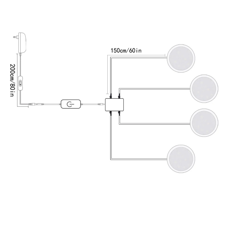 touch sensor puck lights