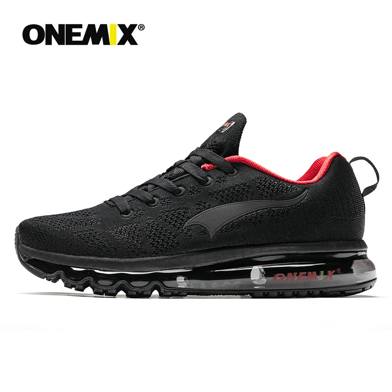 ONEMIX черные мужские дорожные Кроссовки Zapatillas спортивные кроссовки спортивные уличные кроссовки для бега, ходьбы демпфирующие мужские кроссовки