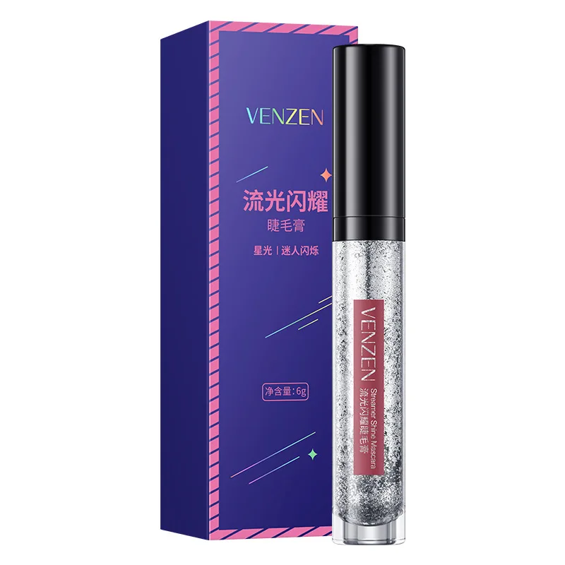 

Fanzhen Streaming Diamond Shining Mascara Waterproof and sweatproof beauty makeup does not fade easily Free shipping