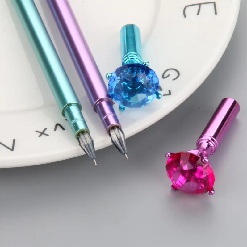 4 Kit Fine Tip Gel Pens with Crystal Ball Tip - AliExpress