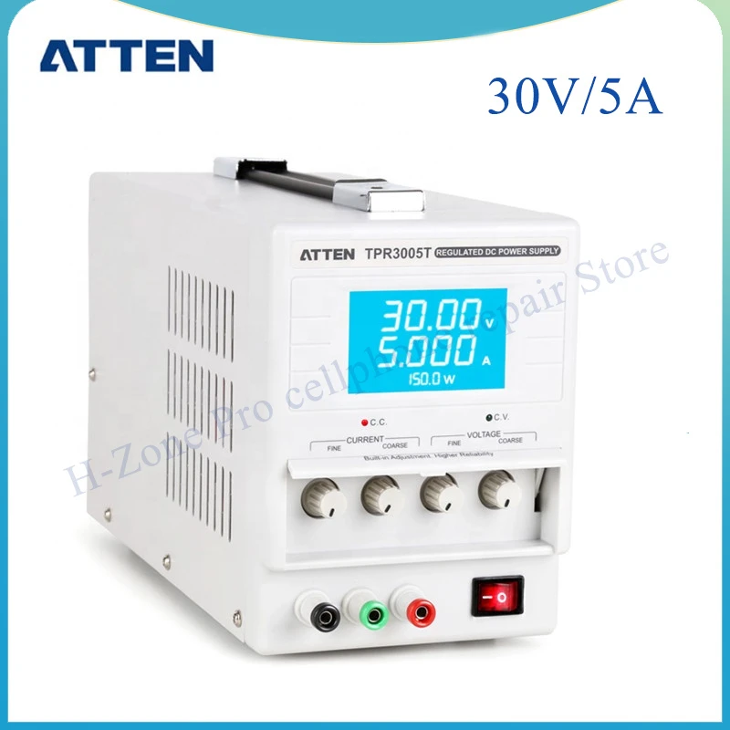 Высокоточный Регулируемый источник питания постоянного тока ATTEN TPR3005T 30 В 5 А