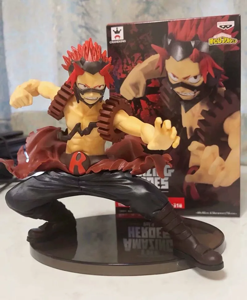 

13cm Anime My Hero Academia Figure Toy THE AMAZING HEROES Vol.04 Kojiro Red Riot Eijiro Kirishima Figurals Model Toy Dolls