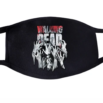 

The Walking Dead Hip Hop Pattern Face Mask Mouth 1pcs Dustproof Unisex Anti Dust Health Cycling Respirator Protective Masks