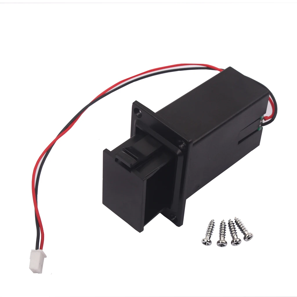 Replacement Battery Holder Box 9V Battery Case Guitar Bass Ukulele Flat Mount Box Guitar Bass Accessory