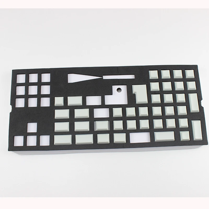 Светильник, белый, серый, DSA, колпачки ANSI ISO Cherry Mx PBT, пустой для механической клавиатуры Xd64 Xd60 Xd68 Xd84 Xd96, планка 87 104