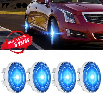 

5 yards Wheel Center Hub light 4x Car Floating Illumination Wheel Caps LED Light Center Cover Lighting Cap For Volvo BMW Benz Au
