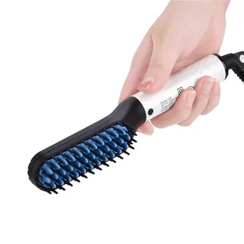 

Multifunctional Hair Comb Curling Iron Straighten Hair Curler Men Hair Styling Tool Combs Curling Straight Electric Hair Brush