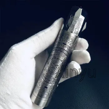 

summon mod AV AvidLyfe MOD 18650 battery brass 24 mm Mechanical Mod Vaporizer Mod for 510 Atomizers RBA vs SALT RTA TAIFUN GT4S