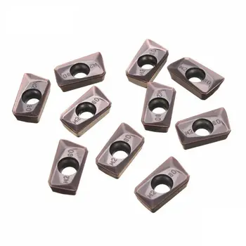 

10pcs CNC Carbide Tips Inserts Blade Cutter Lathe Turning Tool With Box