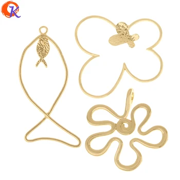 

Cordial Design 50Pcs Jewelry Accessories/Pendant For Necklace/Connectors/DIY Jewelry Making/Earring Findings/Hand Made/Charms