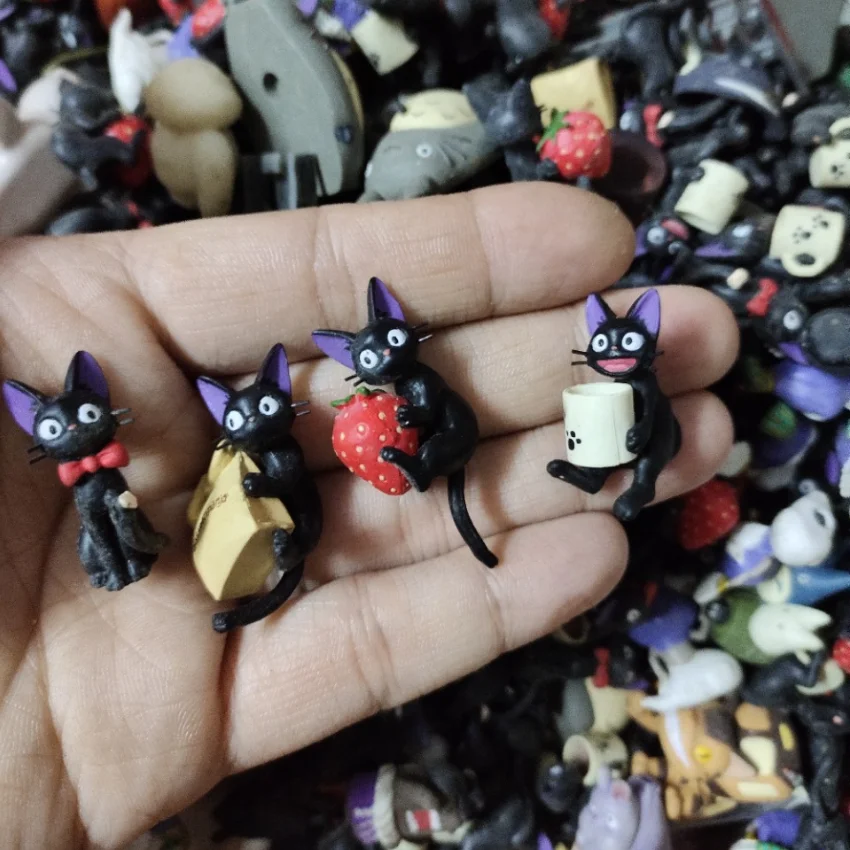 30 шт./лот супер милая мини игрушка для кошек мультяшная фигурка Миниатюрная детей