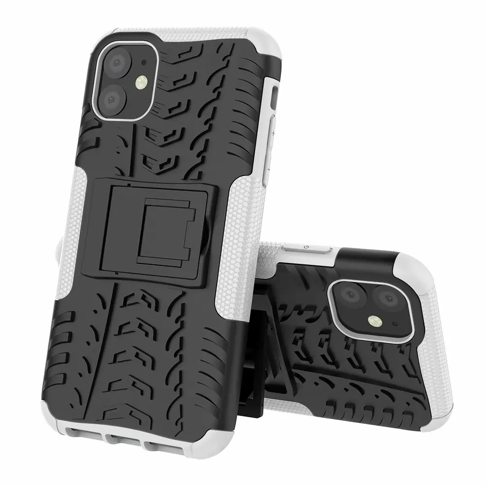 Tigenkey для iPhone 11 6,1 чехол для iPhone 11 6,1 противоударный чехол ForiPhone 11 6,1 противоударный чехол - Цвет: Белый