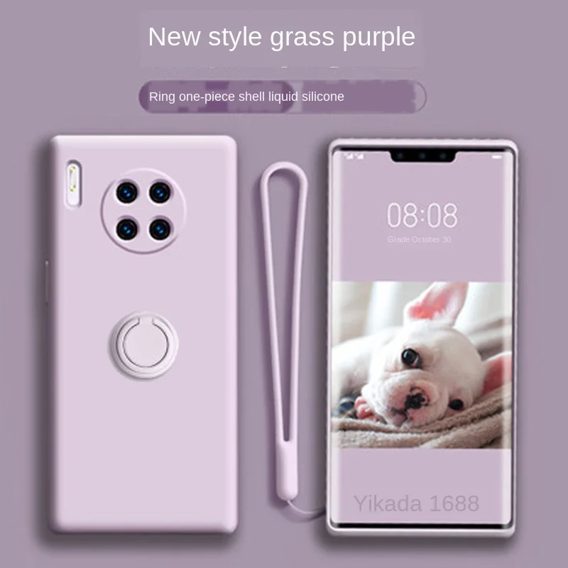 Роскошный мягкий силиконовый чехол для Huawei P30 Pro P40 Mate 20 Lite с металлическим
