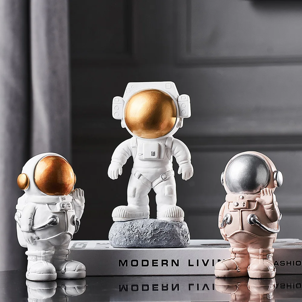 Ремесла космический человек американский астронавт скульптура космонавт