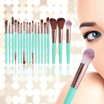 

18pcs Makeup Brush Portable Professional Compact Makeup Tool Toiletry Kit Cosmetic Tool for Ladies