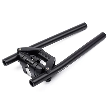 

Folding Bicycle Handlebar Mountain Bike High Strength Aluminum Alloy Riser Stem Cycling Adjustable