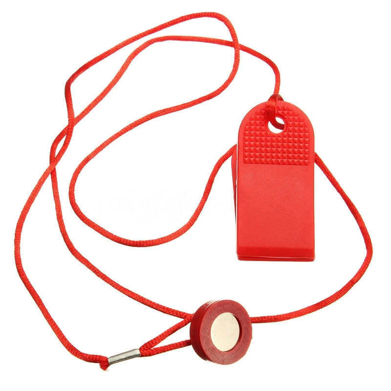 

New Red Universal Safety Running Machine Key Treadmill Magnetic Security Switch Lock