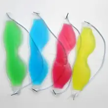 1 шт. гелевая маска для сна летняя Эфирная красота ледяная охлаждающая маска для глаз патчи для устранения темных кругов Уменьшение усталости глазная повязка