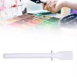 Palette professionnelle en plastique, couteau et spatule pour accessoires à huile, peinture pour artiste, ensemble d'outils de papeterie Arts Pai I7L0 5 pièces 