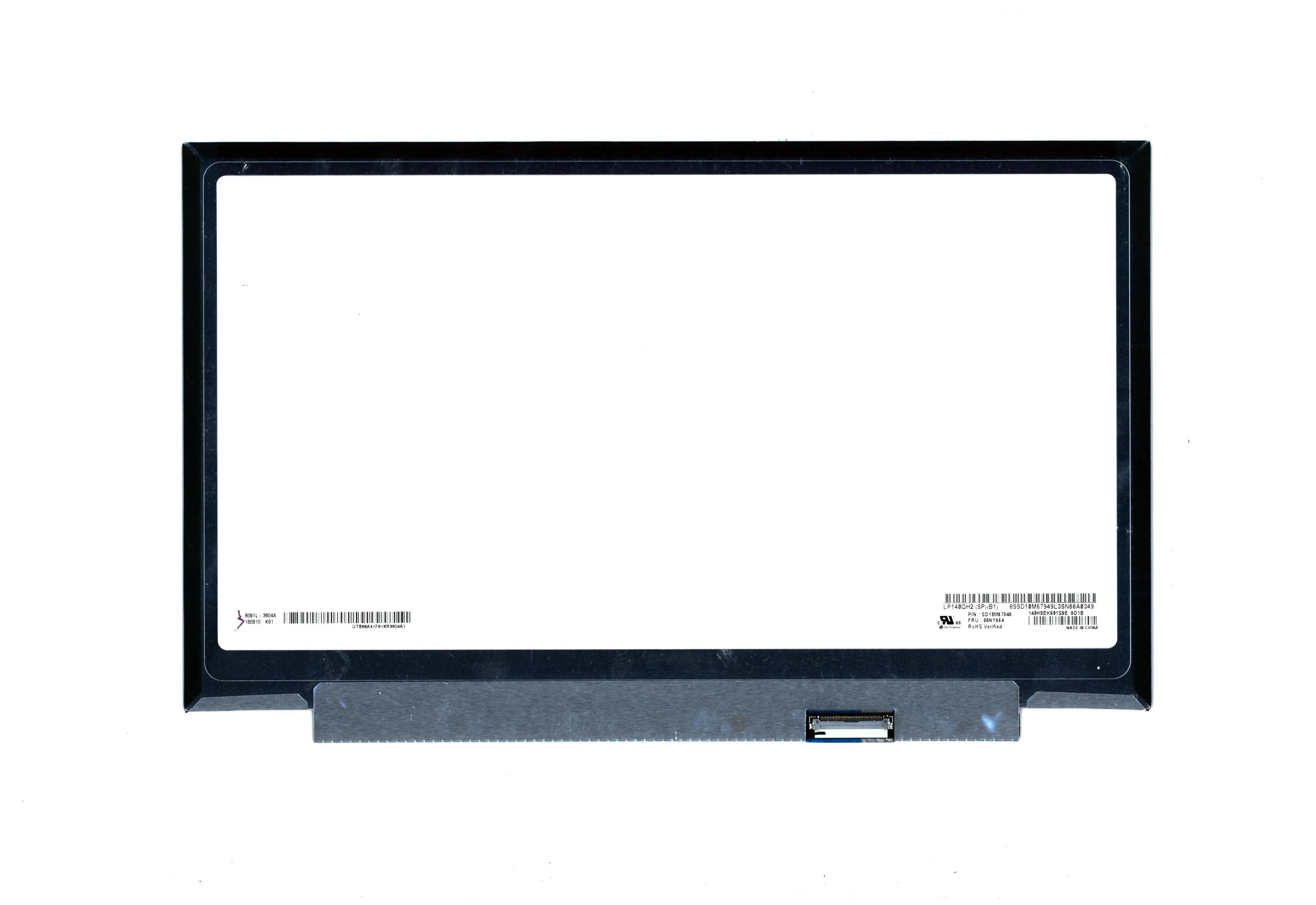 Ноутбук lenovo Thinkpad T480 X1 Carbon 6th Gen lcd экран 2560*1440 WQHD ips матовый 40pin 00NY664 00NY681 01YN128