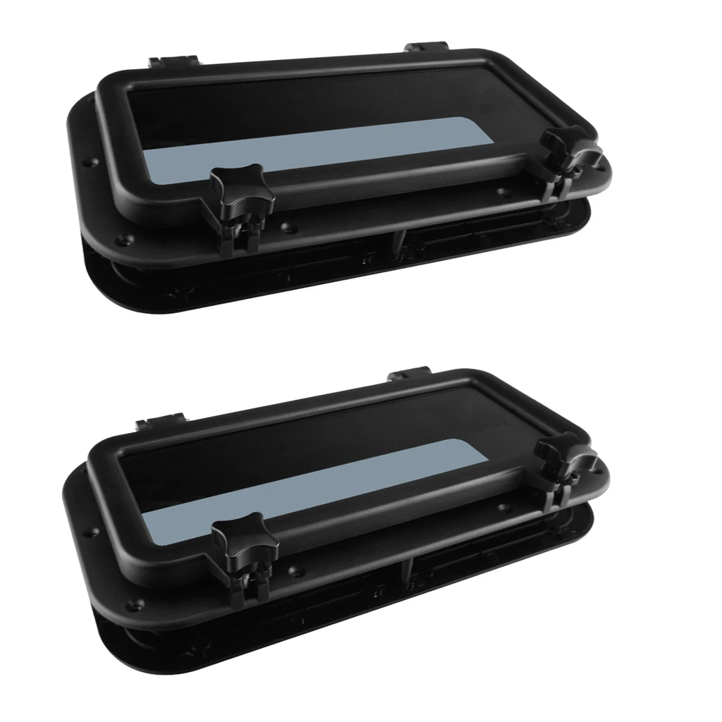 Buraco de Vidro Barco Iate Vigia Retangular Substituição Janela Porta 2x rv 12 High Quality Automóveis e motos