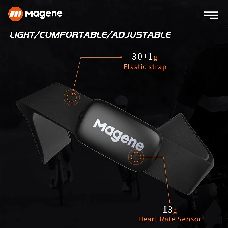 Magene H003 ɹڼ ,  ȣȯ ANT +  Ʈ,  ɹڼ , GARMIN Bryton IGPSPORT ǻͿ