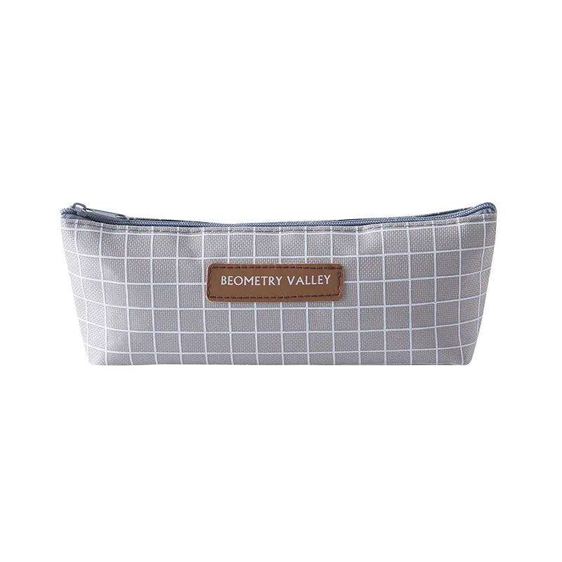 Creative pencil case lattice school supplies Kawaii trousse scolaire stylo pencilcase material escolar pencil box - Цвет: 8