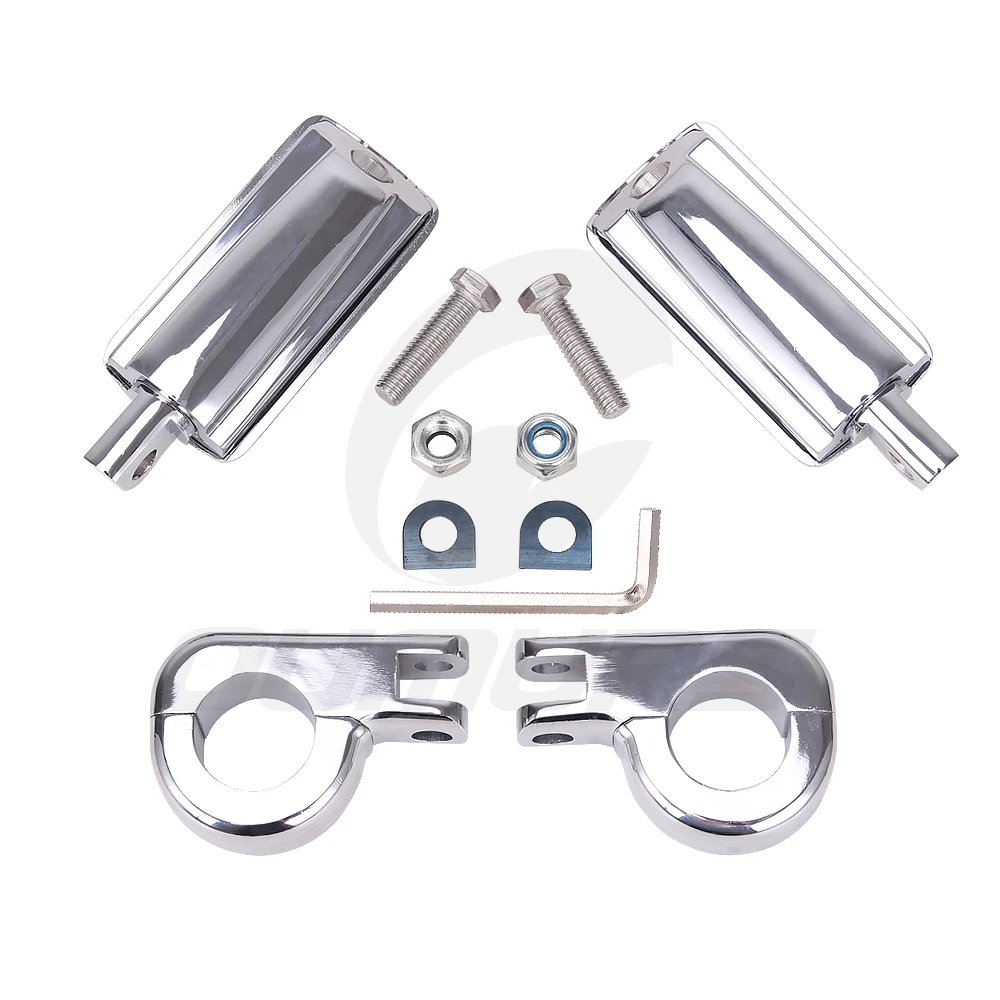 OUMURS мотоциклетные подножки 1,2" Highway защита двигателя подножки педали для Harley Touring Road King Honda мотоцикл suzuki