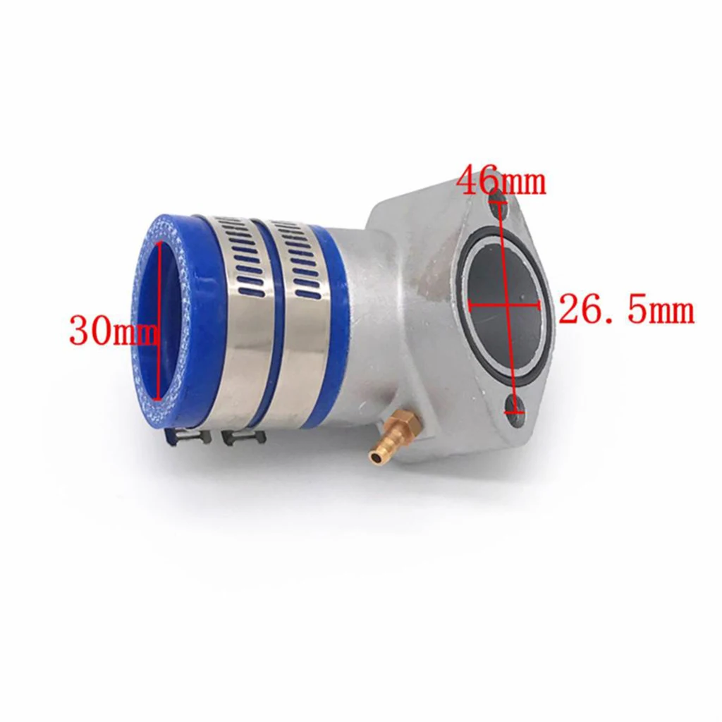 Intake Manifold Carburetor Boot Joint + Gasket, Carb Air Inlet Joint for GY6/150cc/ATV