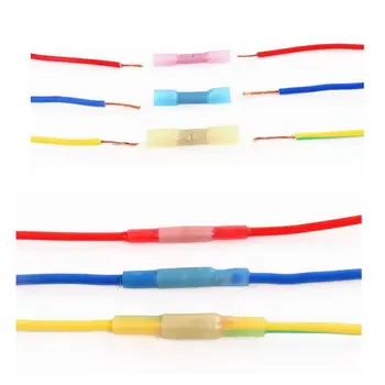 

250pc Set Heat Shrink Terminal Wire Connector Kit Waterproof Crimp Marine Automotive Waterproof Seal