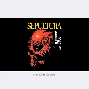 

Sepultura Beneath The Remains Soulfly Cavalera Death Metal New Black Flag Washable Reusable