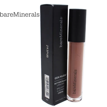 

bareMinerals Lip Gloss Mineral Makeup Moisturizing Lip Gross Plumper Long Lasting Gen Nude for Women - 0.13 oz