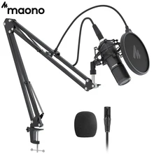 MAONO PM320S XLR Kondensator Mikrofon Kit Professionelle Nieren Vocal Studio Aufnahme Mic für Streaming Stimme Über Home-Studio