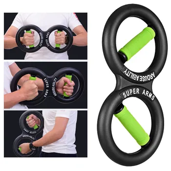 

Muscle Massage Twister bar Exercise Equipment Forearm Strength 8 Shape Hand Arm Strength 2020 Slimming Shaping Massager CY