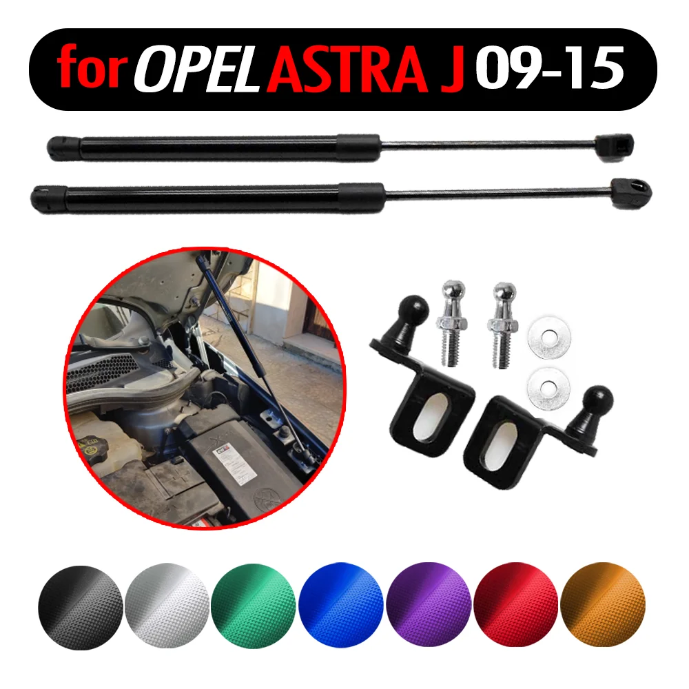 

HOOD DAMPER Gas Strut Lift Support for Opel Astra J Vauxhall MK6 P10 GTC 2009-2015 Front Hood Bonnet Modify Springs Shock Damper