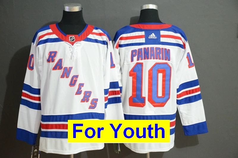 Детский Молодежный Нью-Йорк артеми Panarin Henrik Lundqvist Mika Zibanejad коврики Zuccarello Ryan McDonagh трикотажные изделия