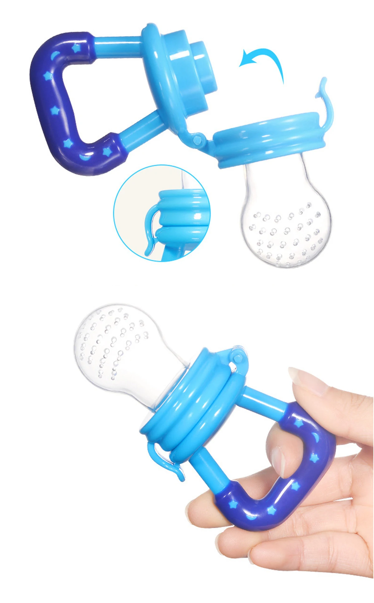 Fresh Food Nibbler Feeder toddler Fruit food biting Feeding Nipples tools Safe Baby Supplies Nipple Teat Bottles baby accesses