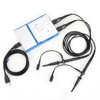 

C520M Dual Channel PC Virtual Oscilloscope 20MHz Bandwidth 50M for Android Phones ociloscopio High Quality