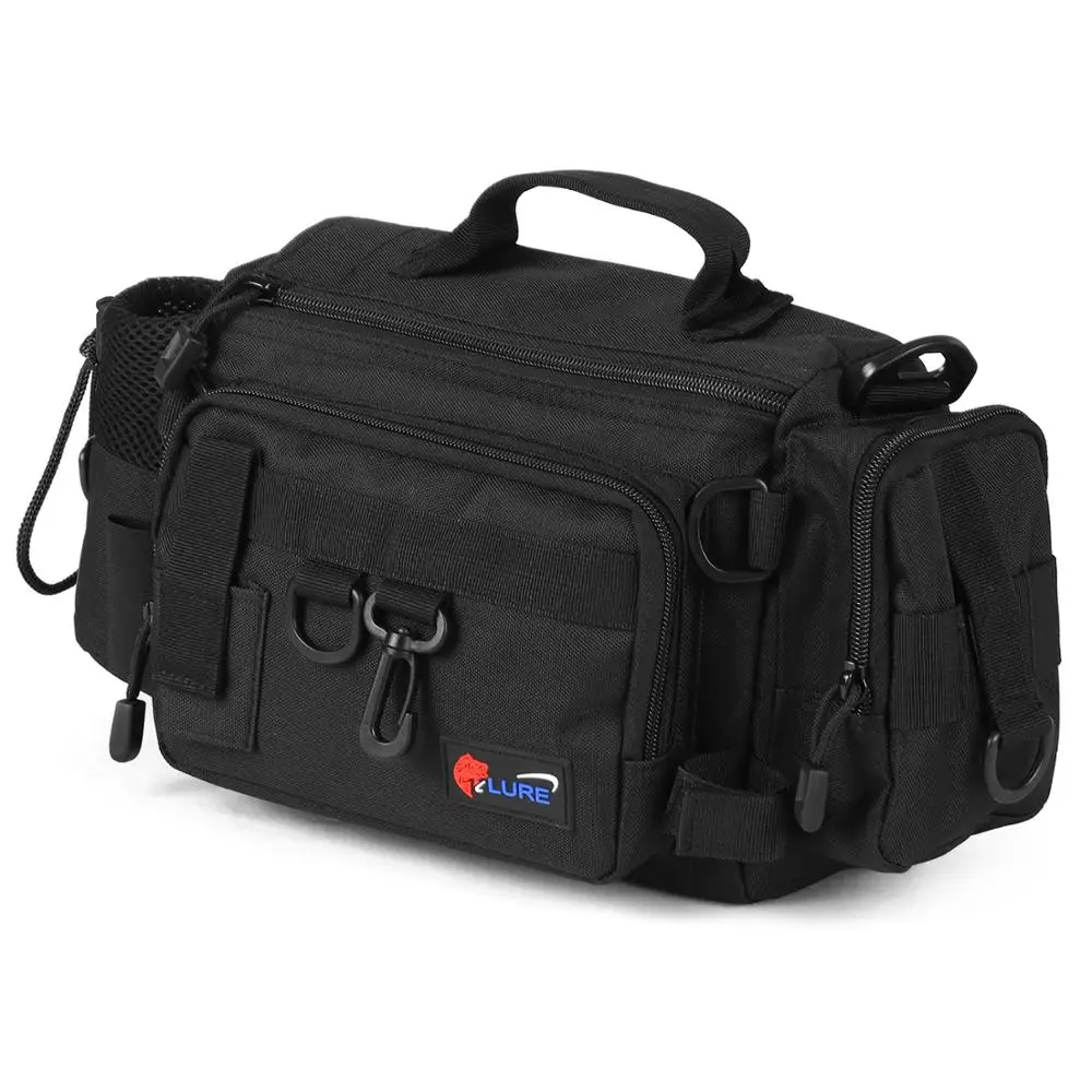  Multifunctional Fishing Bag Camouflage Fishing Tackle Bag Carp Fish Rod Waist Bag Bait Box Pouch Po - 4000040223628