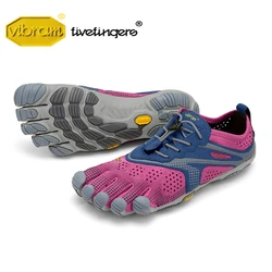 Vibram Fivefingers 2020V-RUN Women Outdoor Sports Road Running Shoes Five Fingers Breathable Wear Resistant Five-toed Sneakers