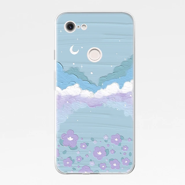 Painting Landscape Coque for Google Pixel 5 4 4a 3 3a 2 XL Soft TPU Silicone Phone Cases For Pixel 6 Pro 4XL 3XL 2XL Cover Funda W3770