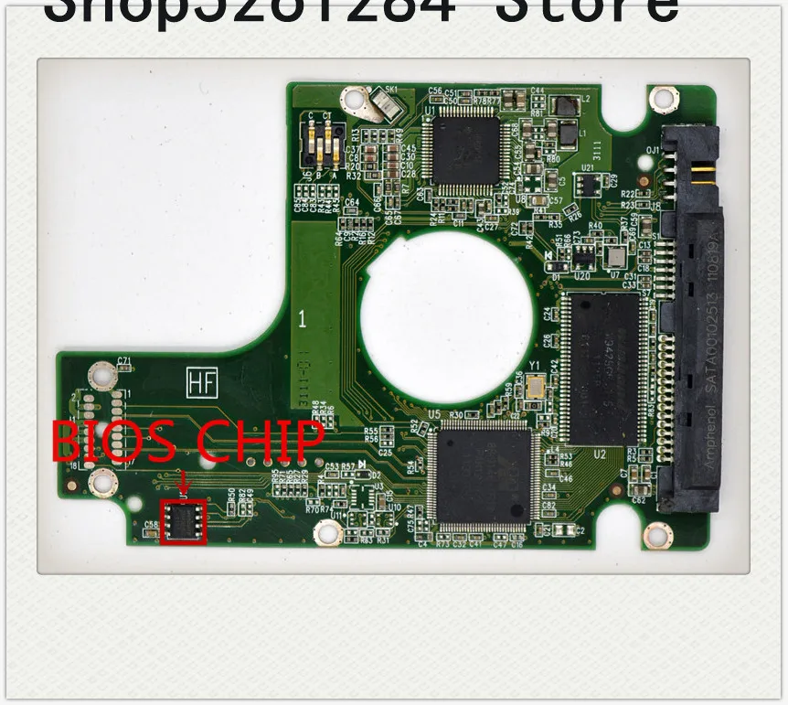 WD3200BEKT WD2500BEVT HDD PCB / 2060-771692-006 REV P1 A 2060 771692 006 771692-806 771692-506 | Компьютеры и офис